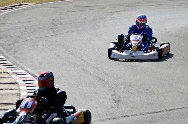 Rodando en el circuito